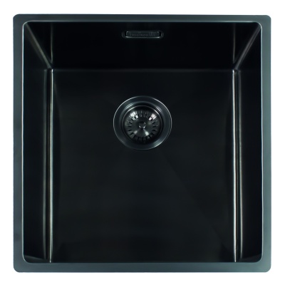 Miami gun metal kitchen sink 50x40